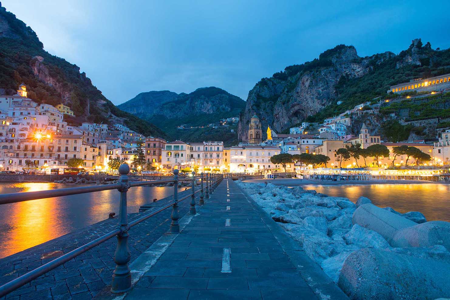 Amalfi by night